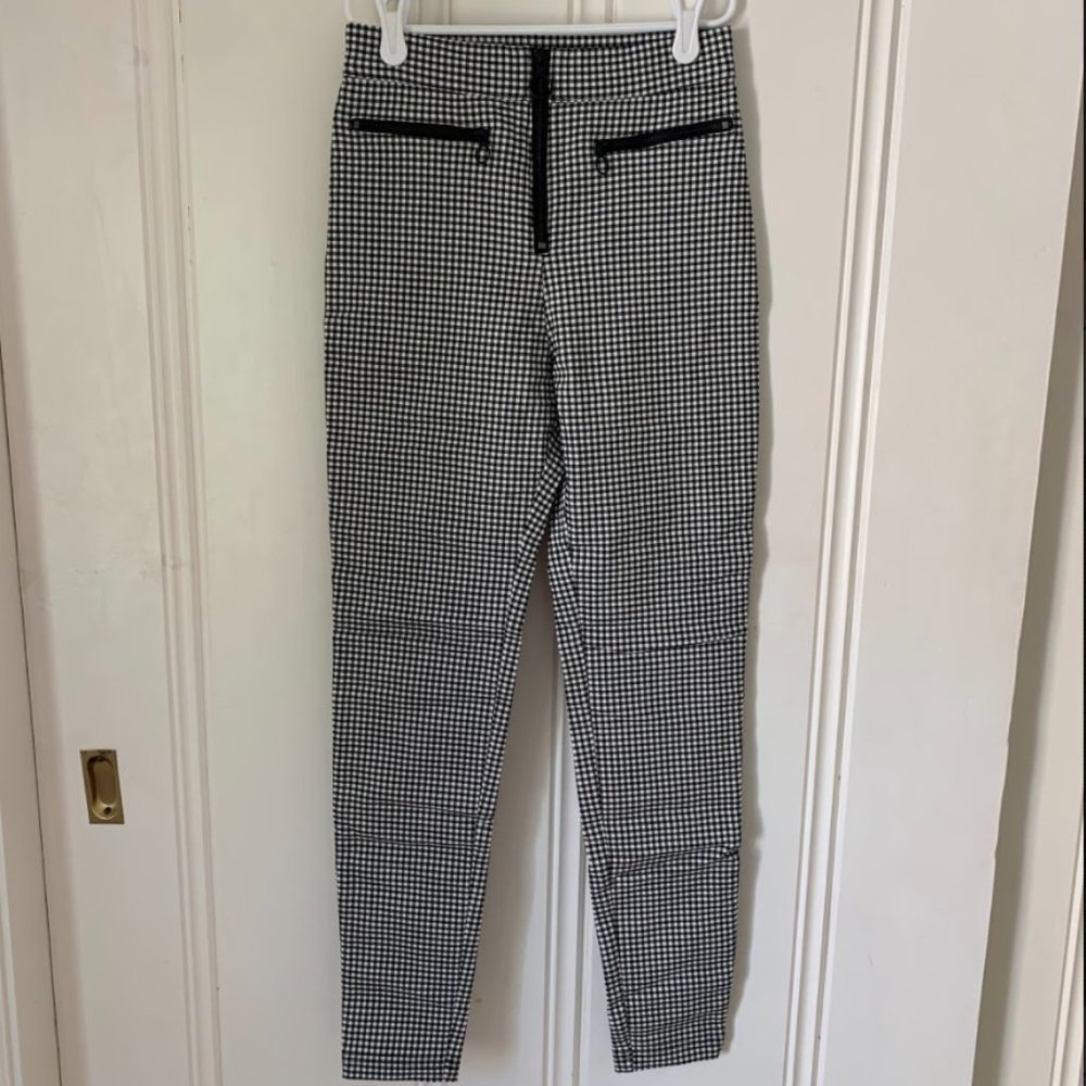 NWOT Black and white plaid urban outfitters pants